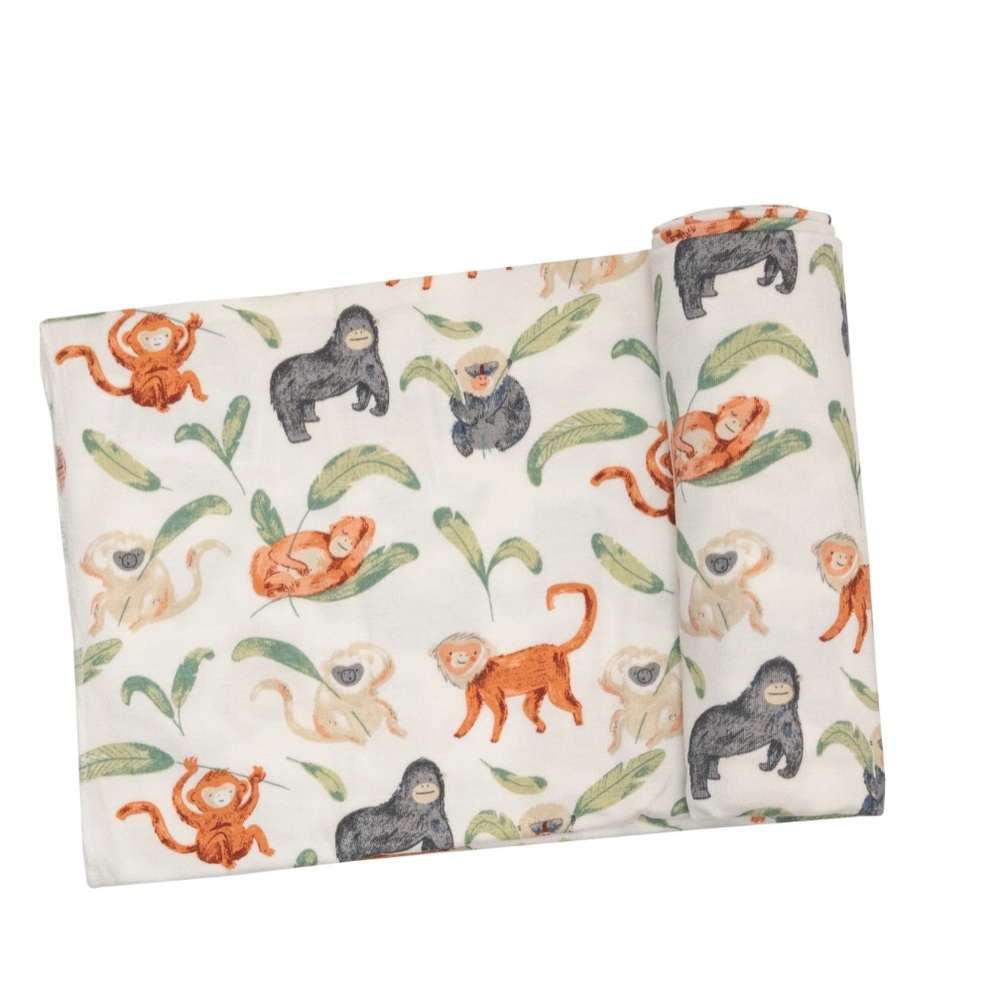 Angel Dear Primates Swaddle NWT